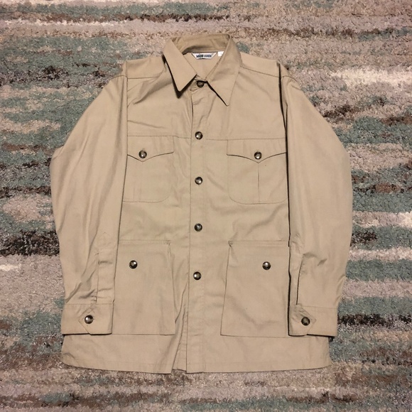 Vintage Maine Guide Tan Hunting Jacket - Picture 2 of 5
